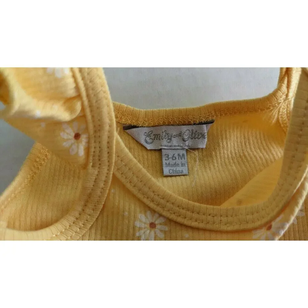 Emily And Oliver nwot yellow